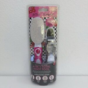 Betsey Johnson 4-in-1 Total Foot Tool NIB